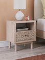 Nashville Furniture Outlets - Ashley Furniture - Arloster Bedroom - Full Upholstered Day Bed with Storage / Tan/White - PCB1566B11