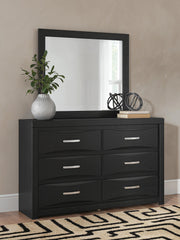 Nashville Furniture Outlets - Ashley Furniture - Stabotta Bedroom - Dresser and Mirror / Black - PCB1755B1