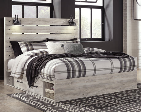 Nashville Furniture Outlets - Ashley Furniture - Cambeck Bedroom - Five Drawer Chest / Whitewash - B192-46