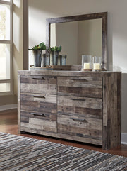 Nashville Furniture Outlets - Ashley Furniture - Derekson Bedroom - Bedroom Mirror / Multi Gray - B200-36