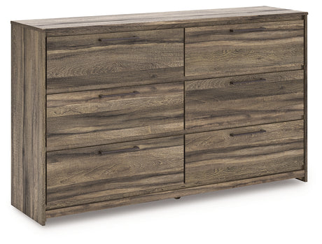 Nashville Furniture Outlets - Ashley Furniture - Elbrim Bedroom - Full Panel Storage Bed / Brown - PCB2005B10