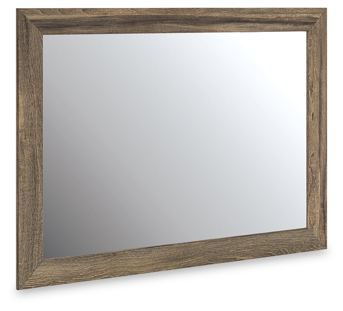 Nashville Furniture Outlets - Ashley Furniture - Elbrim Bedroom - Bedroom Mirror / Brown - PCB2005-36