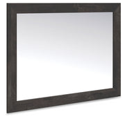 Nashville Furniture Outlets - Ashley Furniture - Hollivern Bedroom - Bedroom Mirror / Dark Gray - PCB2108-36