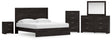 Nashville Furniture Outlets - Ashley Furniture - Belachime King Panel Bed, Dresser, Mirror, Chest and Nightstand - King Panel Bed, Dresser, Mirror, Chest and Nightstand - B2589B20