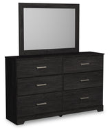 Belachime King Panel Bed, Dresser, Mirror, Chest and Nightstand