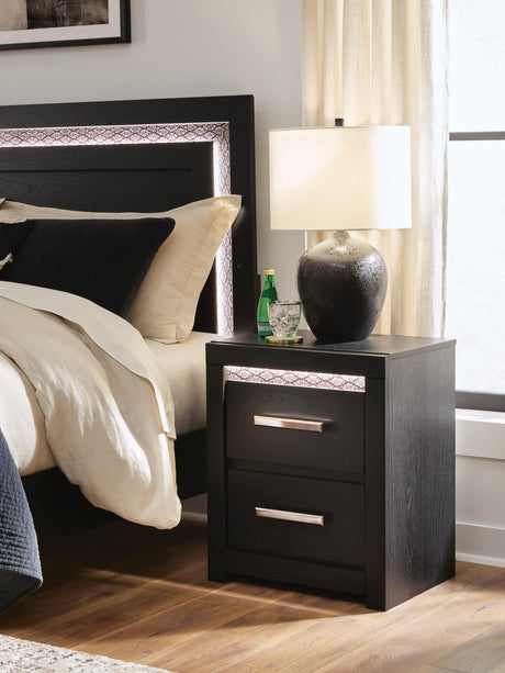 Nashville Furniture Outlets - Ashley Furniture - Brizmore Bedroom - Two Drawer Night Stand - PCB2611-92