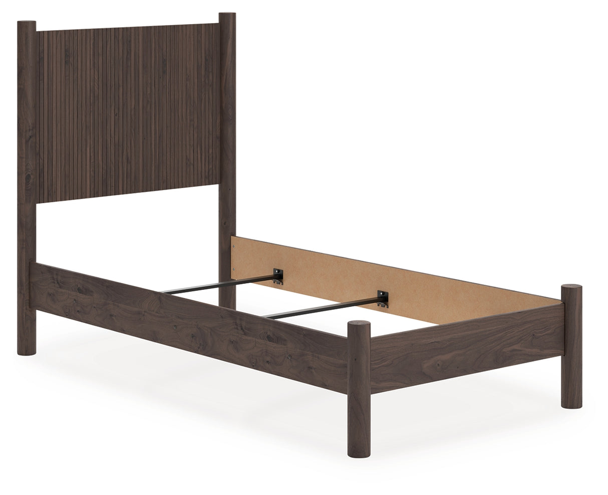 Nashville Furniture Outlets - Ashley Furniture - Pamytta Bedroom - Twin Panel Bed / Brown - PCB2614B14