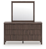 Nashville Furniture Outlets - Ashley Furniture - Pamytta Bedroom - Dresser and Mirror / Brown - PCB2614B1