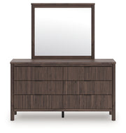 Nashville Furniture Outlets - Ashley Furniture - Pamytta Bedroom - Dresser and Mirror / Brown - PCB2614B1