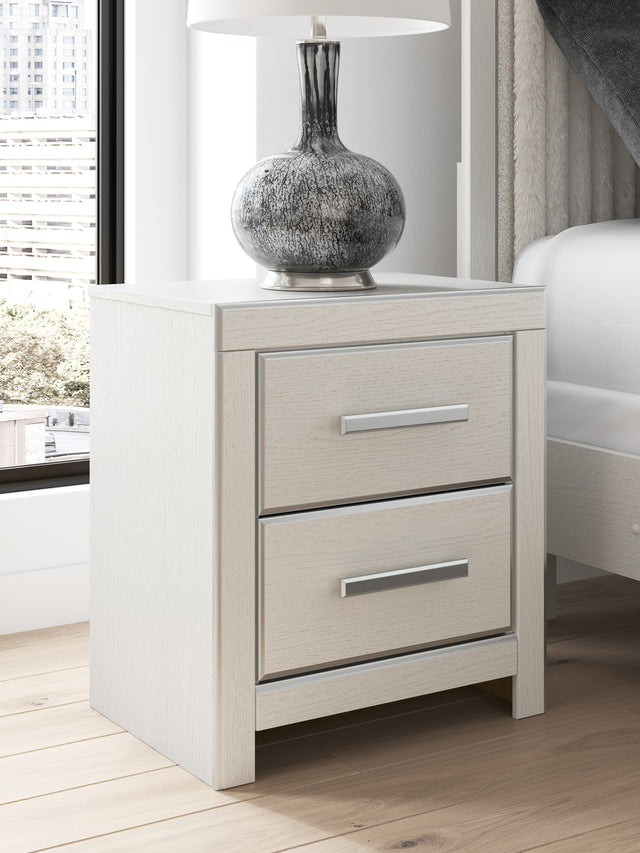Nashville Furniture Outlets - Ashley Furniture - Zuraleus Bedroom - California King Upholstered Bed / White - PCB3381B14