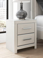 Nashville Furniture Outlets - Ashley Furniture - Zuraleus Bedroom - California King Upholstered Bed / White - PCB3381B14