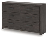 Prendonea King Panel Bed, Dresser and 2 Nightstands