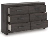 Prendonea King Panel Bed, Dresser and 2 Nightstands