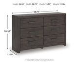 Prendonea King Panel Bed, Dresser and 2 Nightstands