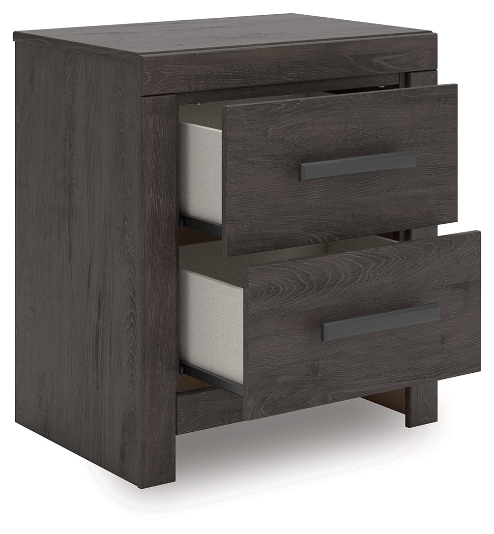 Prendonea King Panel Bed, Dresser and 2 Nightstands