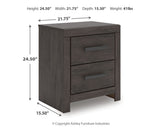 Prendonea King Panel Bed, Dresser and 2 Nightstands