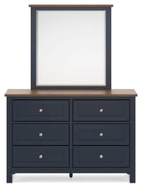 Landocken Queen Panel Bed, Dresser, Mirror and Nightstand