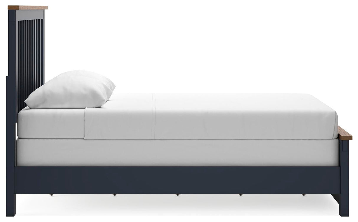Landocken Queen Panel Bed, Dresser, Mirror and Nightstand