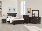Nashville Furniture Outlets - Ashley Furniture - Covetown Bedroom - Queen Panel Bed / Dark Brown - B441B6