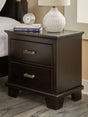 Nashville Furniture Outlets - Ashley Furniture - Covetown Bedroom - Dresser and Mirror / Dark Brown - B441B1