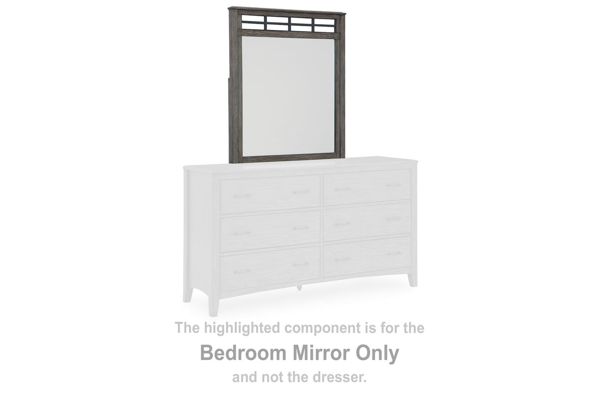 Nashville Furniture Outlets - Ashley Furniture - Montillan Bedroom - Bedroom Mirror / Grayish Brown - B651-36