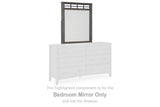 Nashville Furniture Outlets - Ashley Furniture - Montillan Bedroom - Bedroom Mirror / Grayish Brown - B651-36