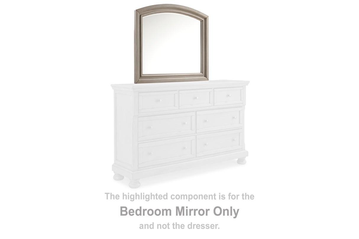 Nashville Furniture Outlets - Ashley Furniture - Lettner Bedroom - Bedroom Mirror / Light Gray - B733-36