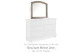 Nashville Furniture Outlets - Ashley Furniture - Lettner Bedroom - Bedroom Mirror / Light Gray - B733-36