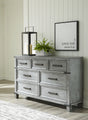 Nashville Furniture Outlets - Ashley Furniture - Russelyn Bedroom - King Storage Bed / Gray - B772B8