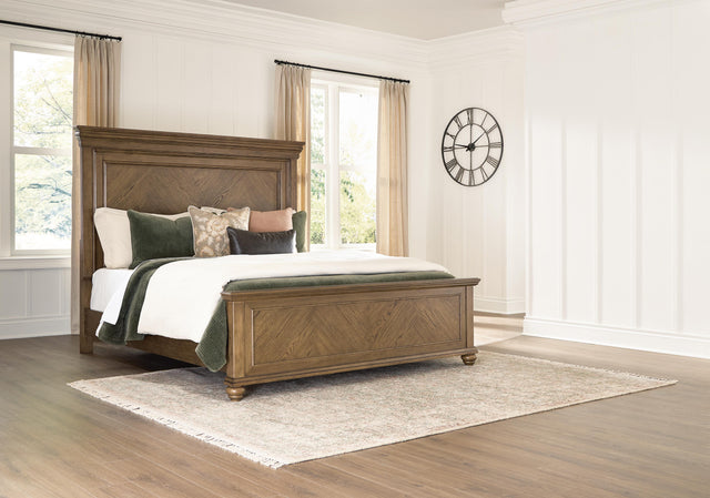 Nashville Furniture Outlets - Ashley Furniture - Karallin Bedroom - King Panel Bed - PCB782B4