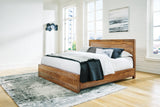 Nashville Furniture Outlets - Ashley Furniture - Dressonni Bedroom - King Panel Bed / Brown - B790B4
