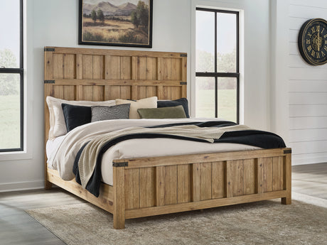 Nashville Furniture Outlets - Ashley Furniture - Ridgester Bedroom - California King Panel Bed - B858B7