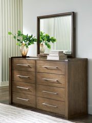 Nashville Furniture Outlets - Ashley Furniture - Marxmore Bedroom - Dresser and Mirror / Brown - B863B1