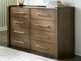 Nashville Furniture Outlets - Ashley Furniture - Marxmore Bedroom - Dresser / Brown - B863-31