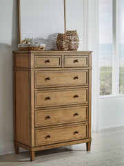 Nashville Furniture Outlets - Ashley Furniture - Sharlance Bedroom - Six Drawer Chest / Brown - B895-46