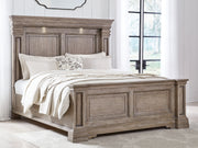 Nashville Furniture Outlets - Ashley Furniture - Blairhurst Bedroom - Queen Panel Bed / Light Grayish Brown - B916B2