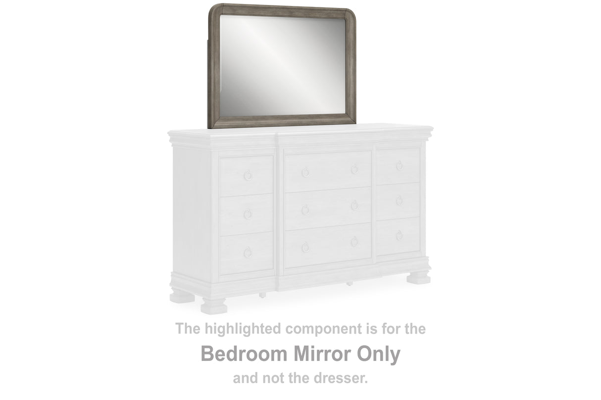 Nashville Furniture Outlets - Ashley Furniture - Lexorne Bedroom - Bedroom Mirror / Gray - B924-36