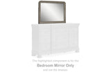 Nashville Furniture Outlets - Ashley Furniture - Lexorne Bedroom - Bedroom Mirror / Gray - B924-36