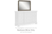 Nashville Furniture Outlets - Ashley Furniture - Lexorne Bedroom - Bedroom Mirror / Gray - B924-36