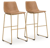 Nashville Furniture Outlets - Ashley Furniture - Ciabori Dining Room - Bar Height Barstool (Set of 2) / Multi - PCD373-330X2