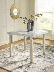 Nashville Furniture Outlets - Ashley Furniture - Larawyn Dining Room - Square DRM Counter Table / Bisque - PCD575-13