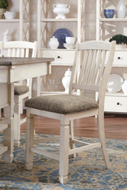 Nashville Furniture Outlets - Ashley Furniture - Bolanburg Dining Room - Counter Height Bar Stool (Set of 2) / Two-tone - D647-124X2