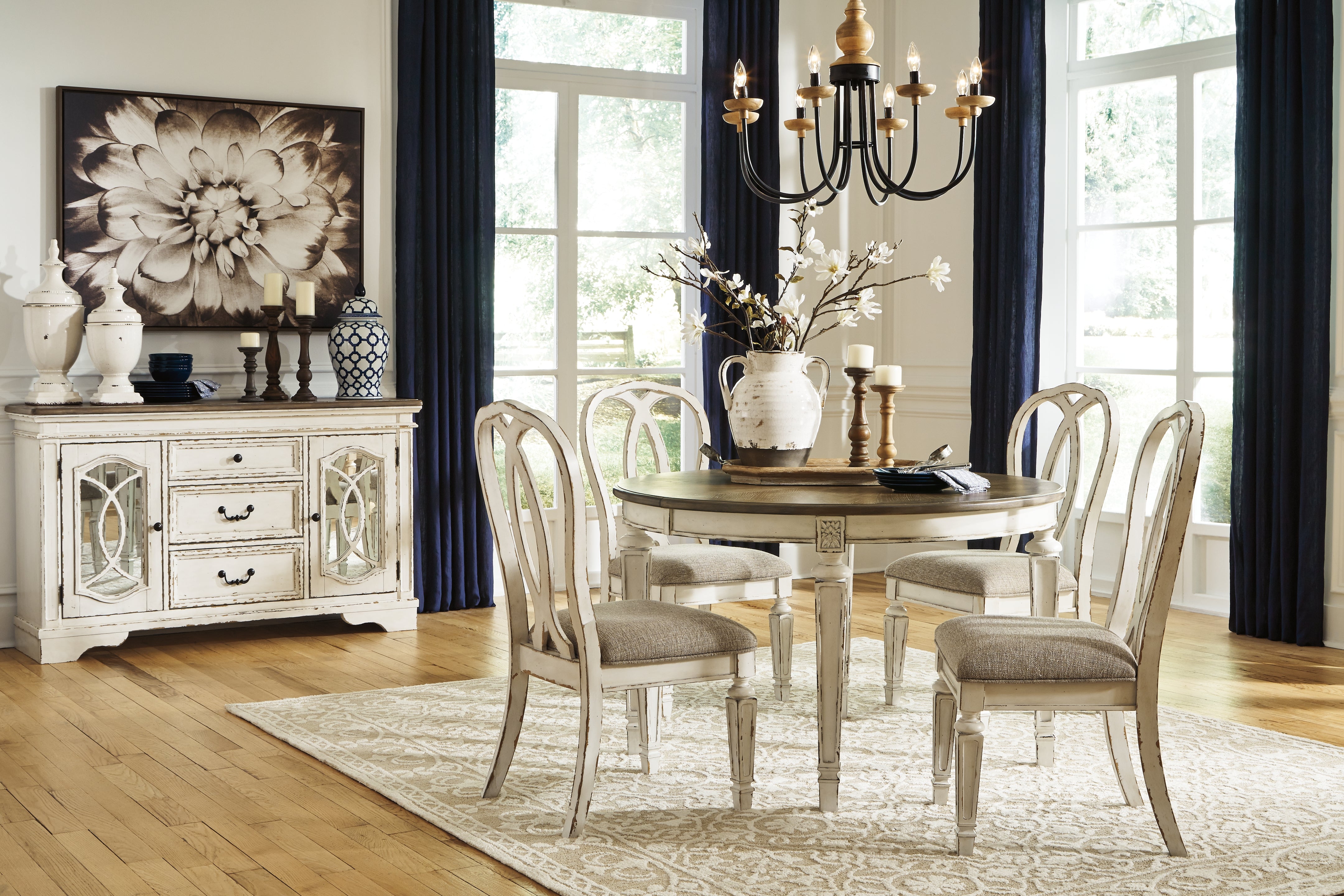 Realyn Dining Room Chair (リーリン ダイニングチェア) Nashville Furniture Outlets - Ashley Furniture - Realyn Dining Room