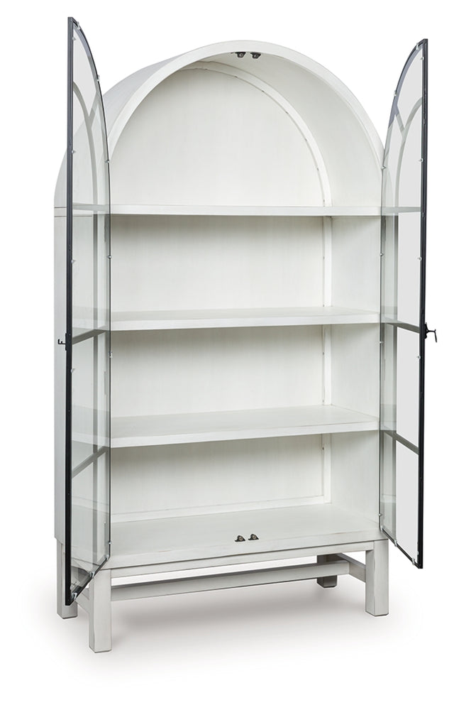 Nashville Furniture Outlets - Ashley Furniture - Greddinton Display Cabinet - Display Cabinet / Brown/Black - PCD824-476