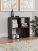 Nashville Furniture Outlets - Ashley Furniture - Glosmount Four Cube Organizer - Four Cube Organizer / Cherry/Light Brown - EA1055-2X2