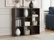 Nashville Furniture Outlets - Ashley Furniture - Glosmount Nine Cube Organizer - Nine Cube Organizer / Cherry/Light Brown - EA1055-3X3