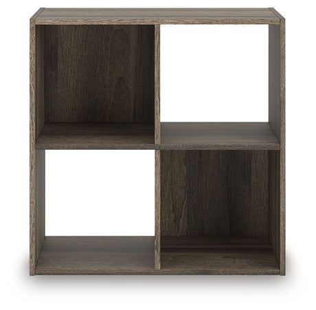 Nashville Furniture Outlets - Ashley Furniture - Shallifer Four Cube Organizer - Four Cube Organizer / Brown - EA1104-2X2