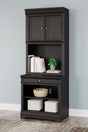 Nashville Furniture Outlets - Ashley Furniture - Beckincreek Bookcase - Bookcase / Black - H778H7