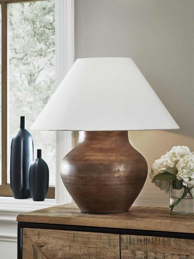 Nashville Furniture Outlets - Ashley Furniture - Whitham Lighting - Metal Table Lamp (1/CN) - L207664