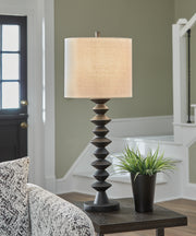 Nashville Furniture Outlets - Ashley Furniture - Luanndon Lighting - 2-Piece Lamp Set / Black - L235783X2
